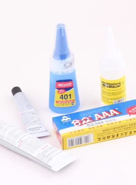 diy饰品手工配件 制作工具材料AB胶6000强力胶401胶水合集