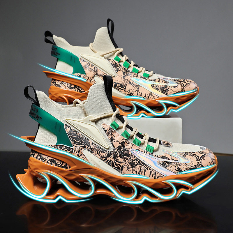 运动鞋男鞋跨境大码国潮时尚休闲新款刀锋鞋男青少年鞋子男跑步鞋,流行男鞋,单鞋,淘宝优惠券,粉丝福利购,淘宝优惠卷