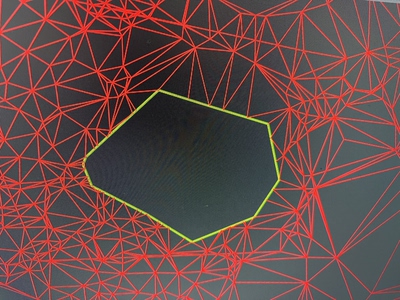 077三角网按范围线裁剪，三角网扣除孤岛支持cad2013到2024