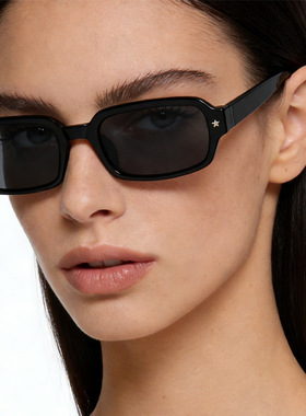 保罗雷朋官网新款五角星星小框方形太阳镜女欧美跨境时尚墨镜防紫