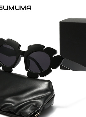 保罗雷朋官网新款向日葵花朵搞怪墨镜猫眼太阳镜欧美个性假日造型