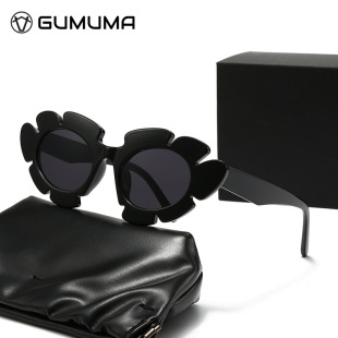 保罗雷朋官网新款 假日造型 向日葵花朵搞怪墨镜猫眼太阳镜欧美个性