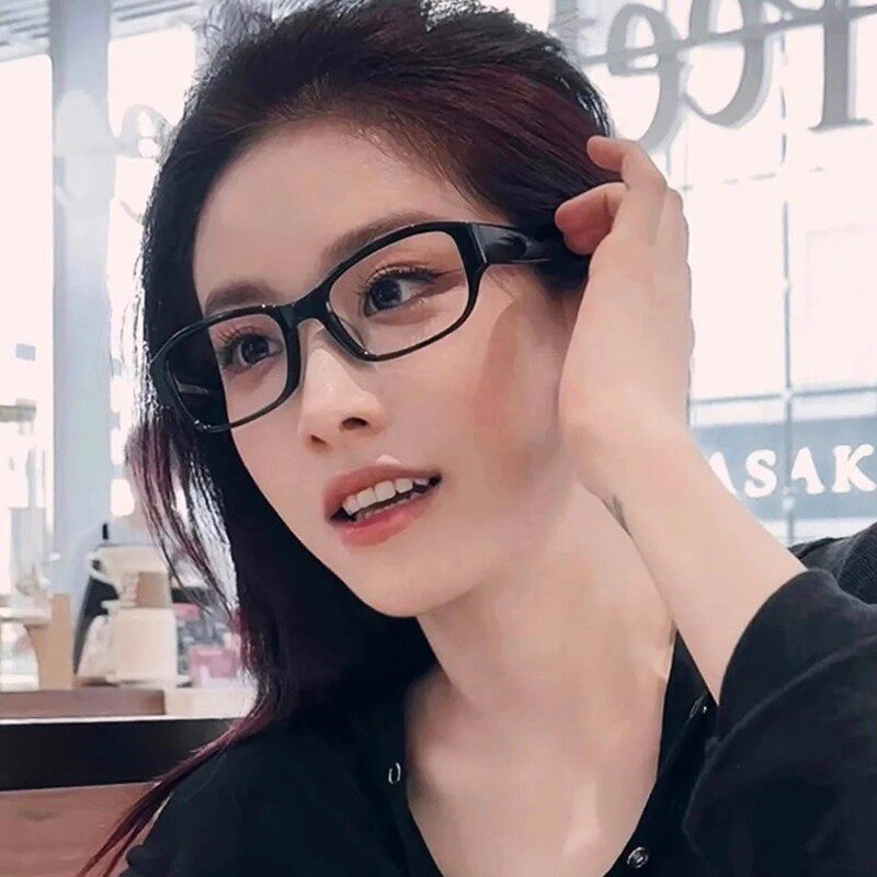 保罗雷朋官网复古红色小框椭圆装饰眼镜架无镜片素颜神器平光镜凹