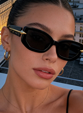 保罗雷朋官网2025欧美风男士新款太阳镜方框前卫墨镜朋克嘻哈小框