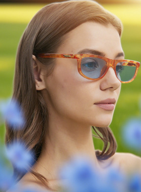 保罗雷朋官网跨境新款墨镜大牌平替欧美风方框太阳镜男女明星同款