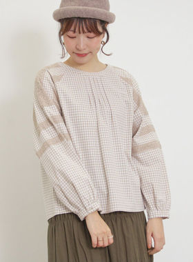 国内现货 sm2 蕾丝拼接衬衣 胸围114 衣长60