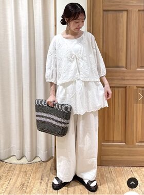 sm2刺绣系列打底裤 裤长90/94 米色/白色 228元拍一元链接