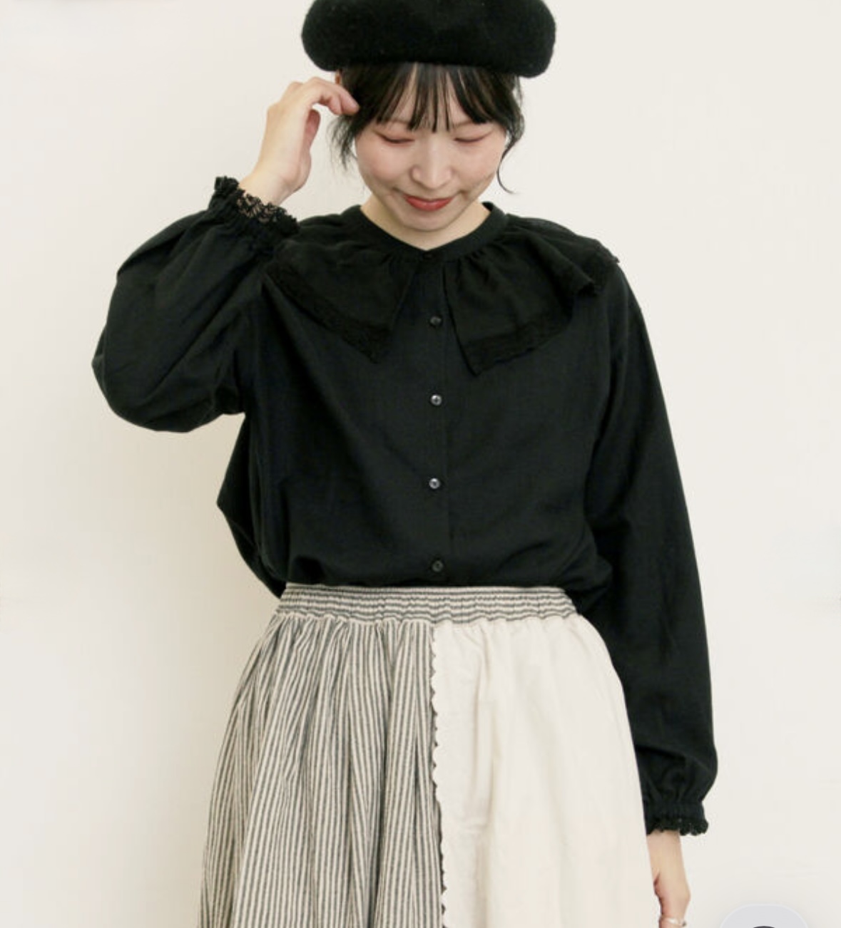 sm2蕾丝领衬衫 149元截图拍一元链接