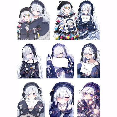 夏目安安笔记本电脑行李箱贴纸