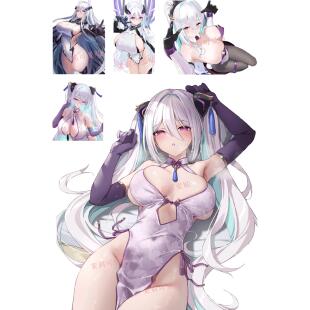 碧蓝航线奇尔沙治周边游戏动漫二次元笔记本电脑手机行李箱贴纸