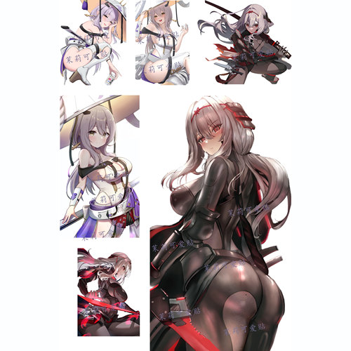 胜利女神红莲笔记本行李箱贴纸