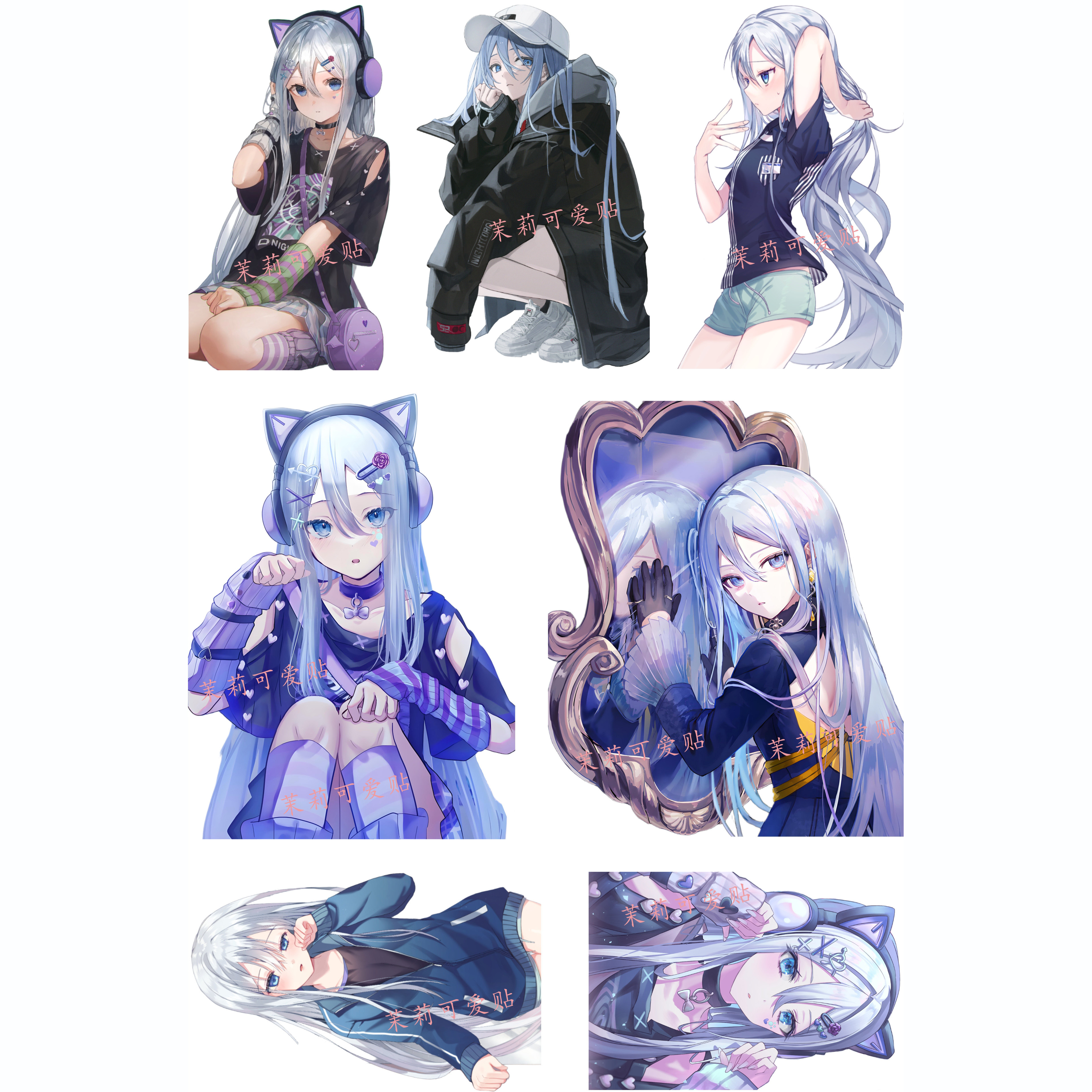 宵崎奏笔记本电脑手机行李箱贴纸