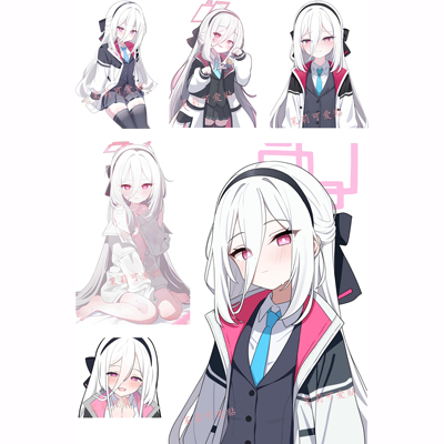 蔚蓝档案kei贴纸笔记本电脑贴纸