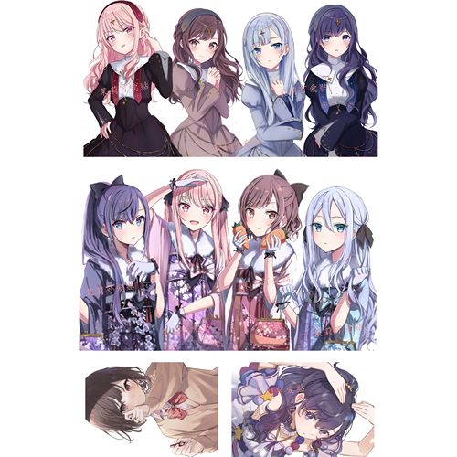 世界计划多彩舞台25时行李箱贴纸