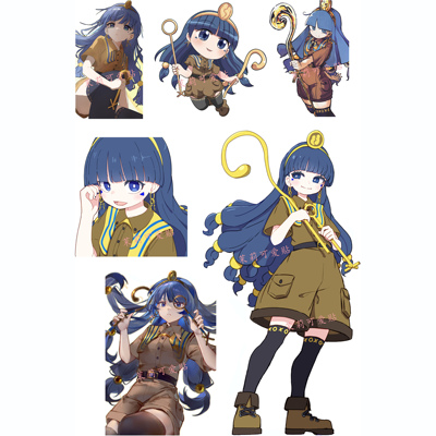 东方project道神驯子笔记本贴纸