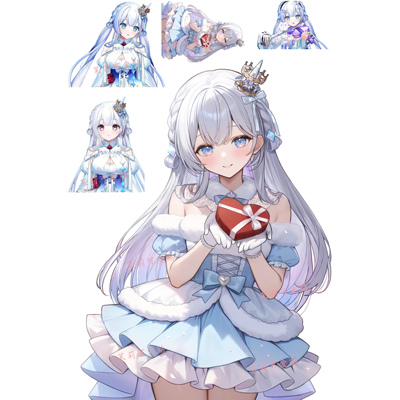 天羽音笔记本电脑行李箱手机贴纸