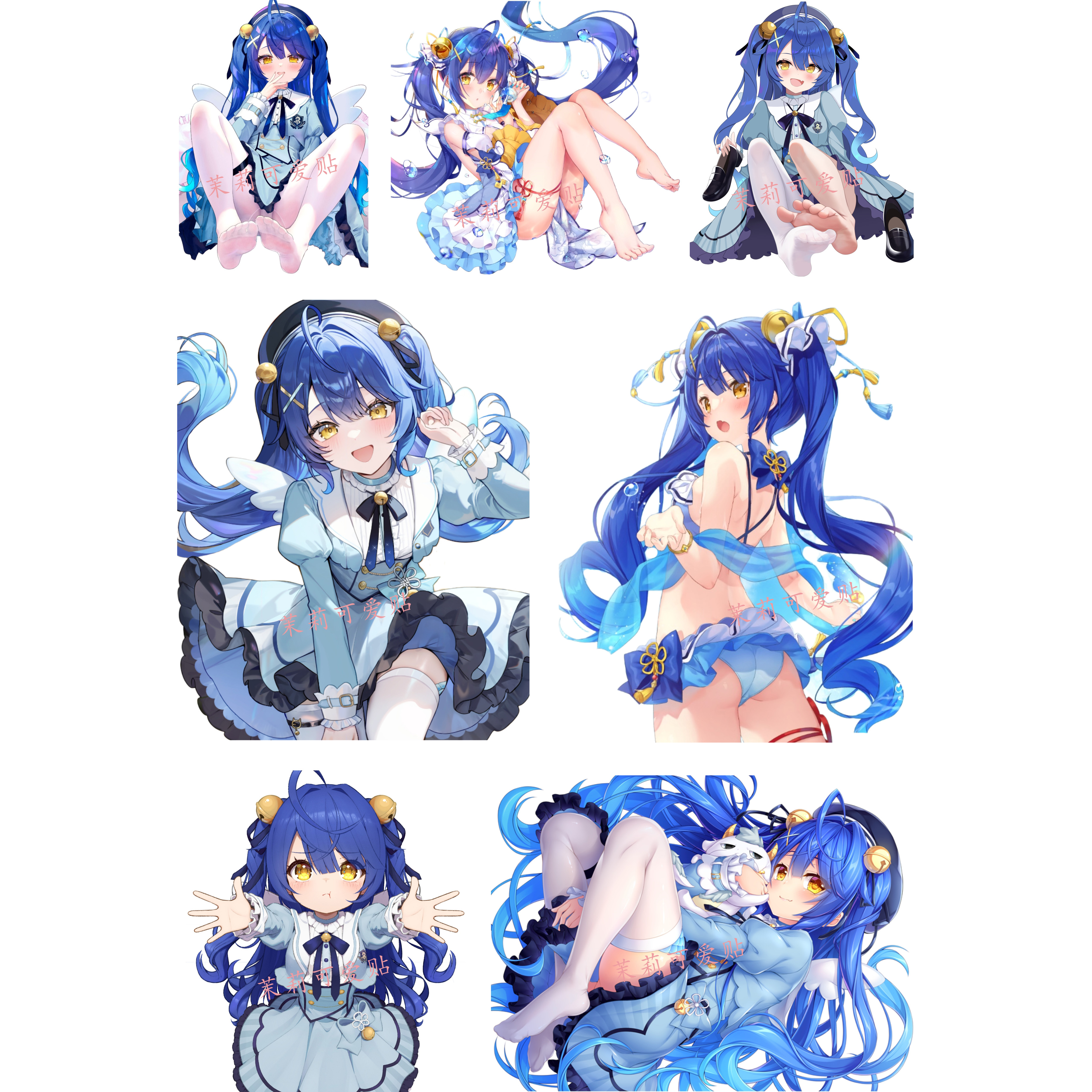 天宫心笔记本电脑手机行李箱贴纸