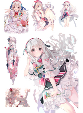 Arcaea韵律源点宿命光对立周边二次元笔记本电脑手机行李箱贴纸