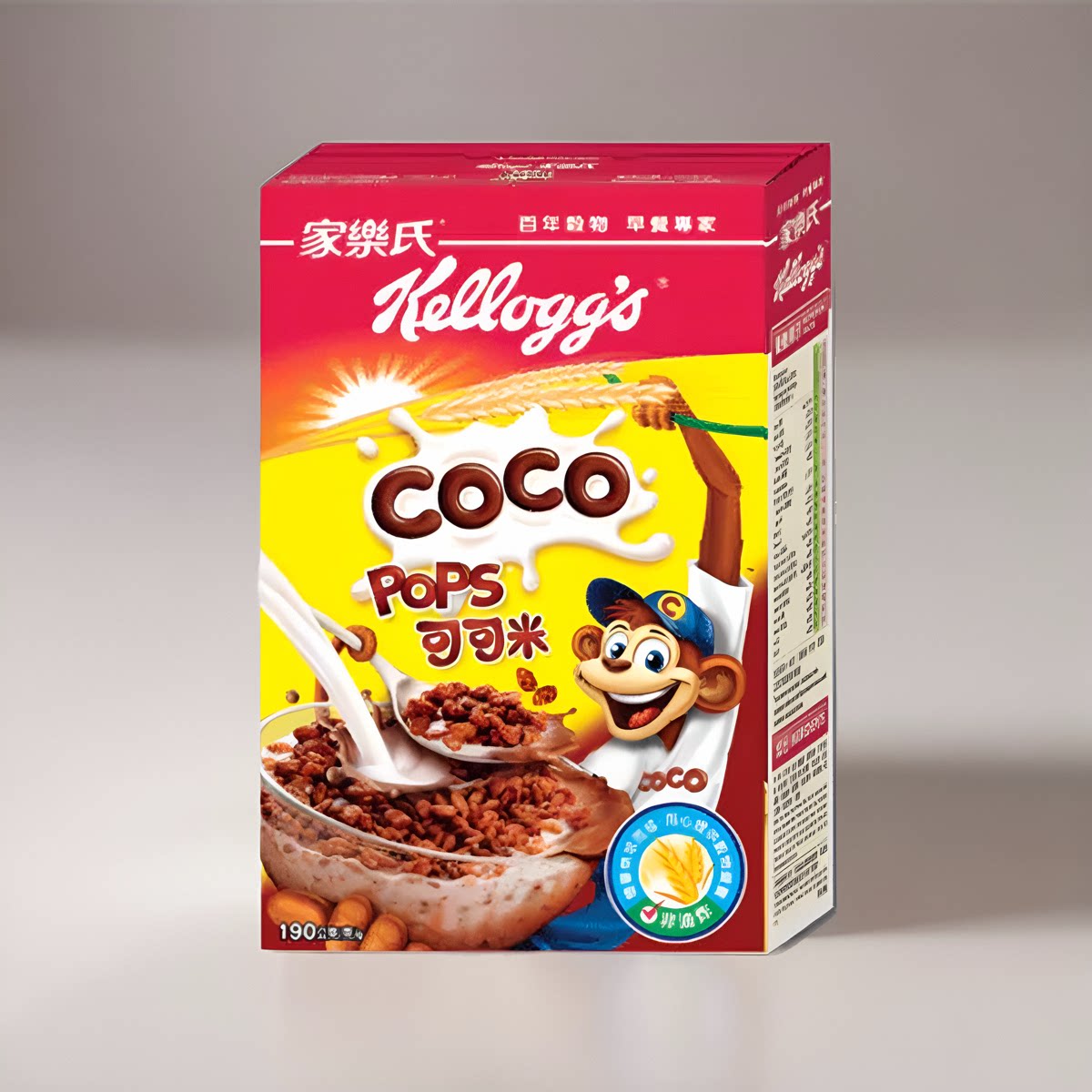 家乐氏可可米190G香港kelloggs图片