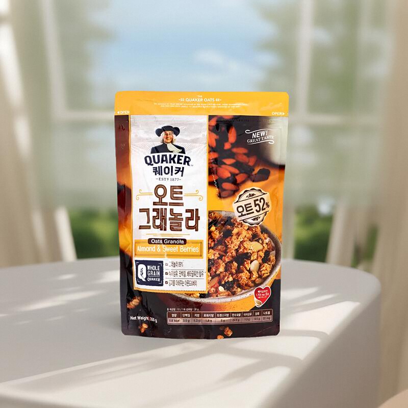 桂格杏仁及甜莓燕麦脆350g