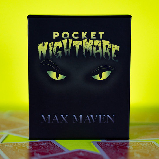 口袋梦魇纸牌心灵读心术MAX MAVEN珍藏40年之作牌入口袋魔术道具