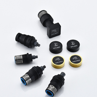 淋浴水龙头花洒智能按键阀芯触控开关弹跳按钮按压阀门漏水用配件