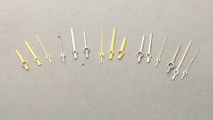 统机机芯用 三针 指针钢色金色手表针适用于7120手表配件