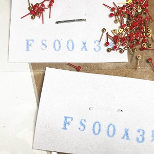 适配FS00多功能小针多功能针小秒针单独秒针金色红色手表配件