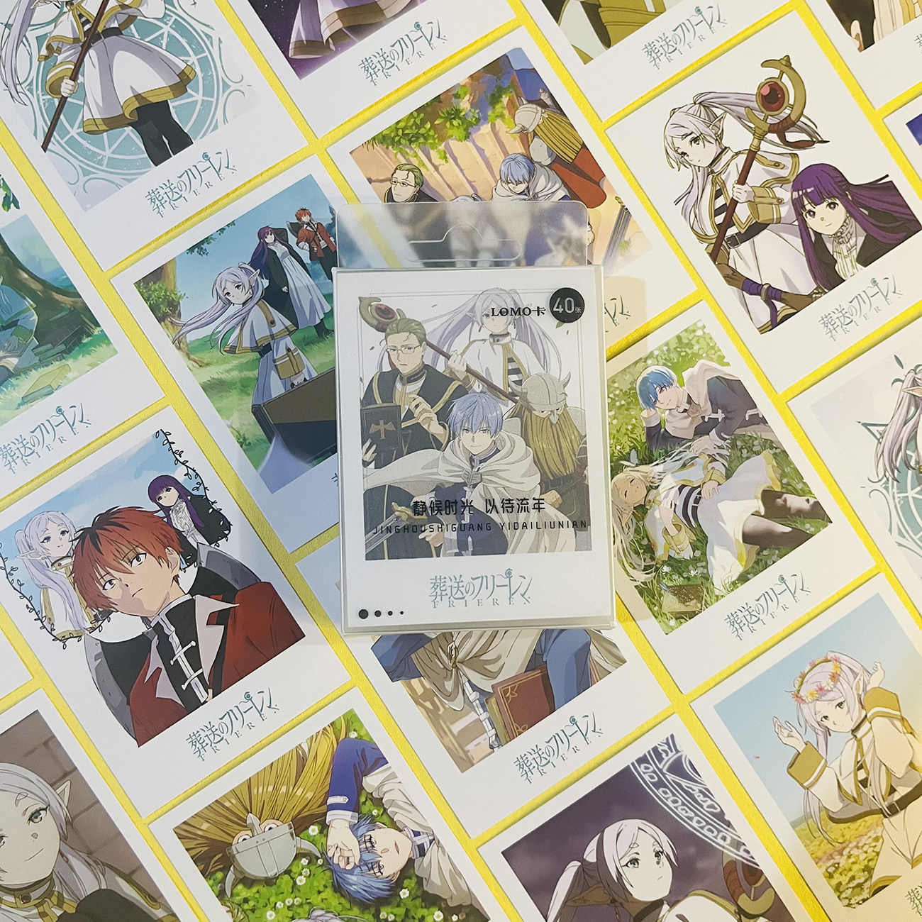 葬送的芙莉莲精美lomo卡辛美塔尔尔菲伦动漫周边高清留言小卡贺卡