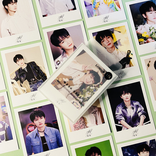 周深精美lomo卡明星周边亲笔签名高清拍立得留言小卡片贺卡明信片