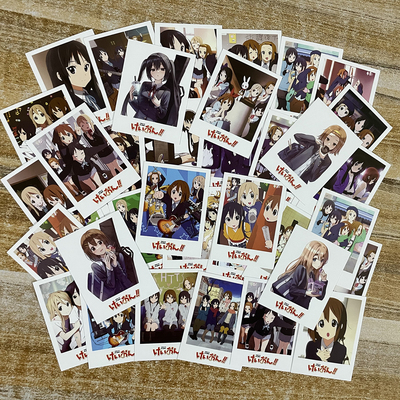 卡通创意lomo卡轻音少女