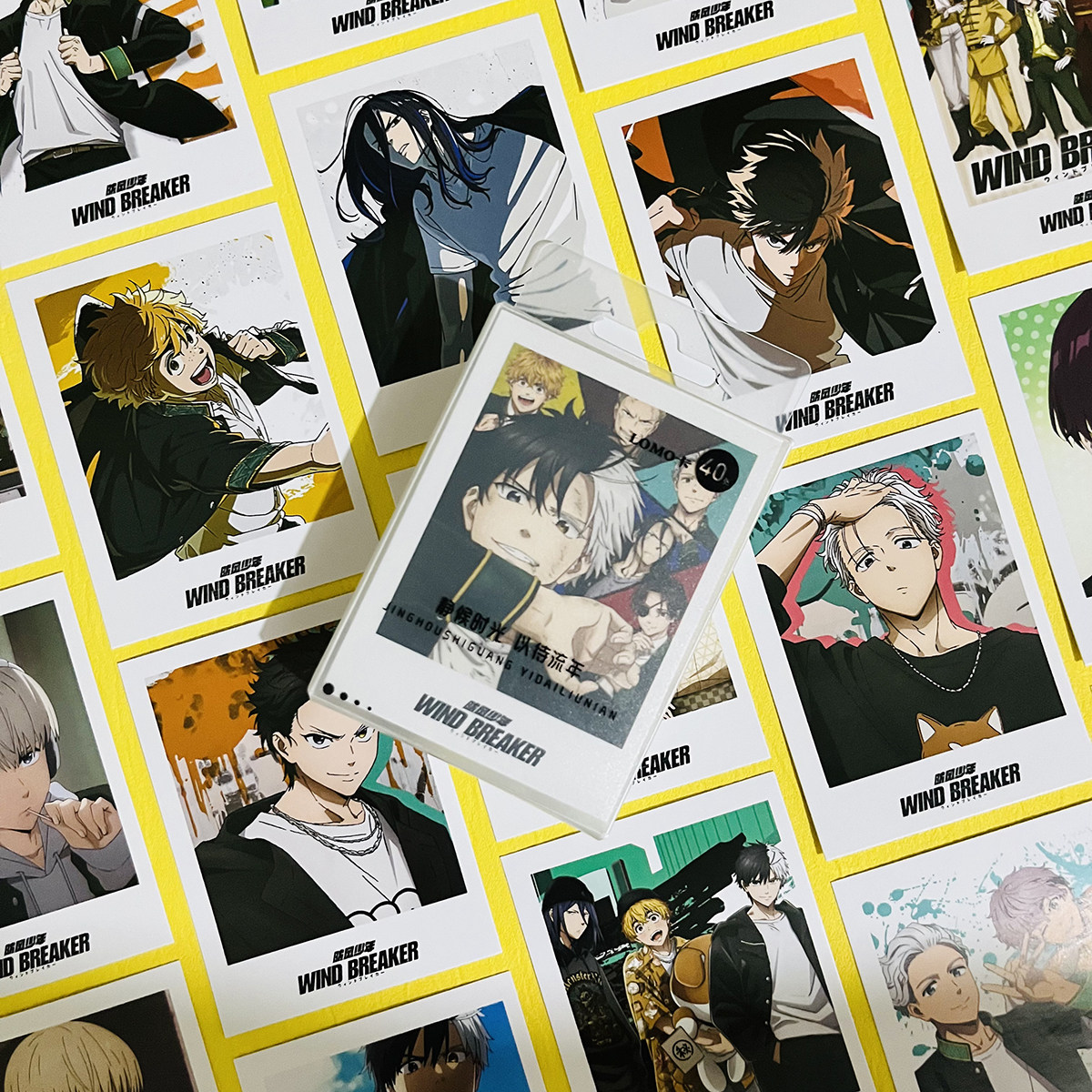 防风少年lomo卡防风铃樱遥榆井秋彦二次元动漫周边高清留言小卡片