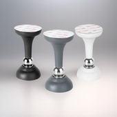 后隐形带磁墙地吸卧室厕所创意新款 免打孔门吸固定门碰家用入户门