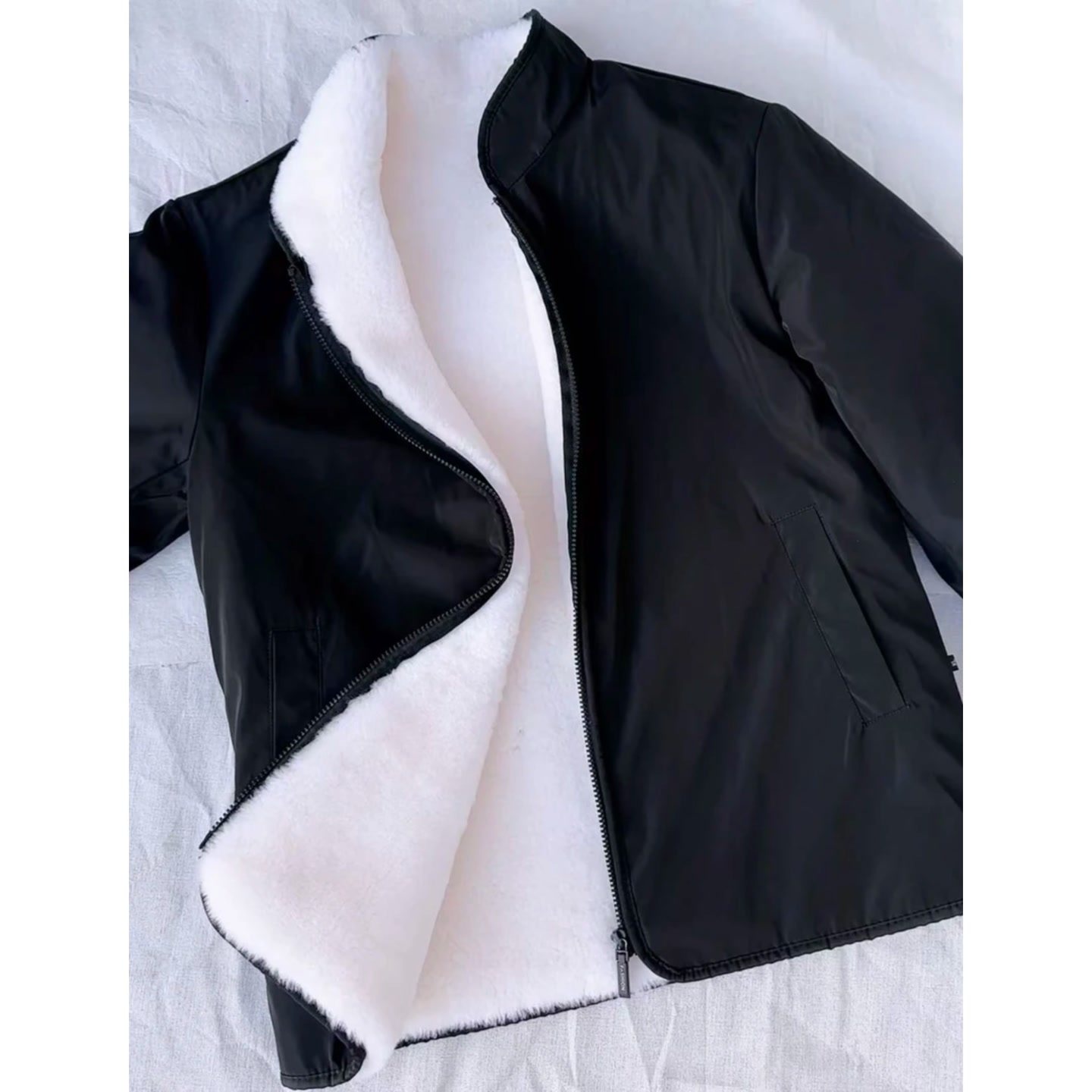 皮毛一体仿羊皮袄羊剪绒加厚保暖冬季男女仿羊毛内胆羊皮棉袄整张