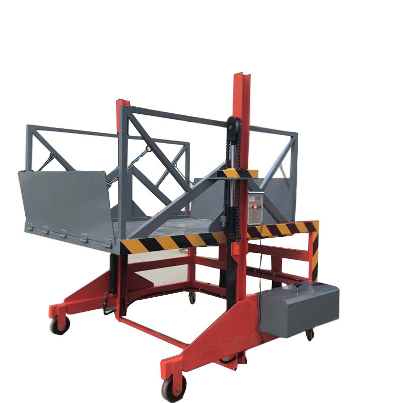 移动式卸货平台小型电动液压装车平台上下货升降机集装箱装卸神器