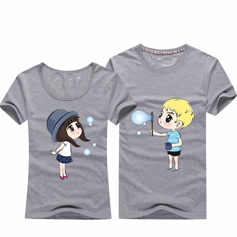 2020新款情侣装夏装大码t恤短袖班服打底衫女自定义LOGO图吹泡泡|ruв категории Женская одежда, футболка - от Buy2taobao.com для оказания профессиональной услуги покупки агента Taobao