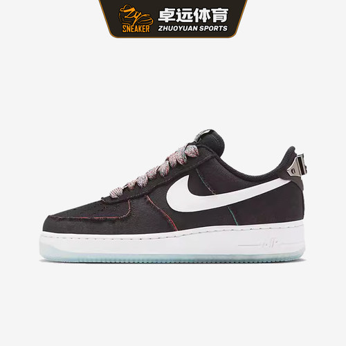 Nike棕色空军一号低帮板鞋