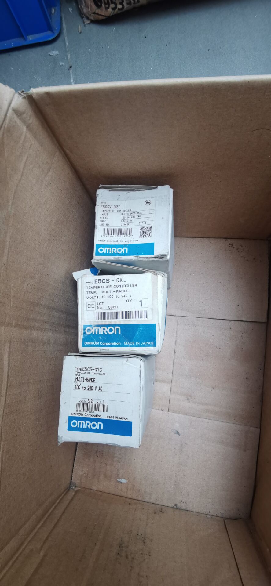 议价OMRON欧姆龙原装 温度控制器   E5CS-Q1G  1P