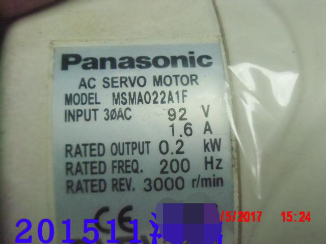 议价MSMA022A1FPanasonic/松下