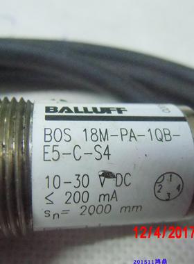 议价BALUFF巴鲁夫 BOS 18M-PA-1QB-E5-C-S4 接近开关原装现货
