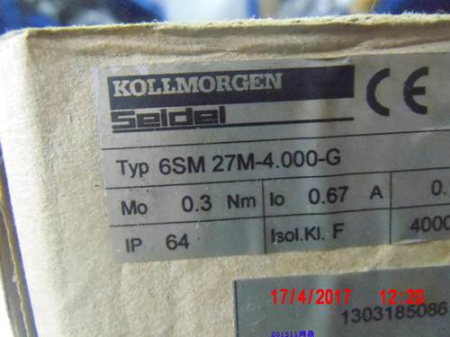 议价 KOLLMORGEN/科尔摩根 6SM 27M-4.000-G