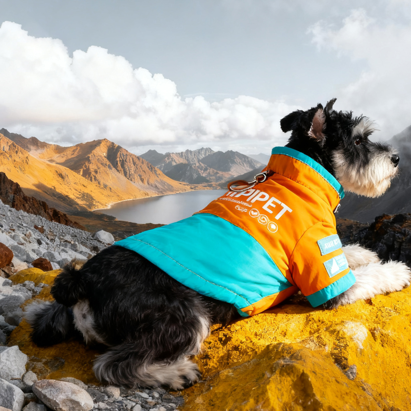 秋冬天小狗狗衣服保暖外出冲锋衣两脚棉衣中小型犬加绒宠物服饰