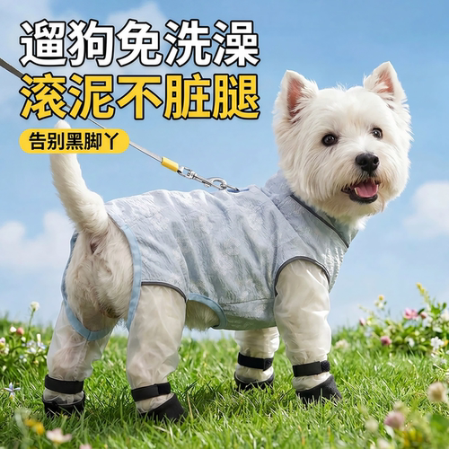防水防脏四脚防尘裤#遛狗神器
