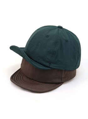 [THE HOBOO]户外速干短檐鸭舌帽翘檐工装帽软顶棒球帽子男女夏夏