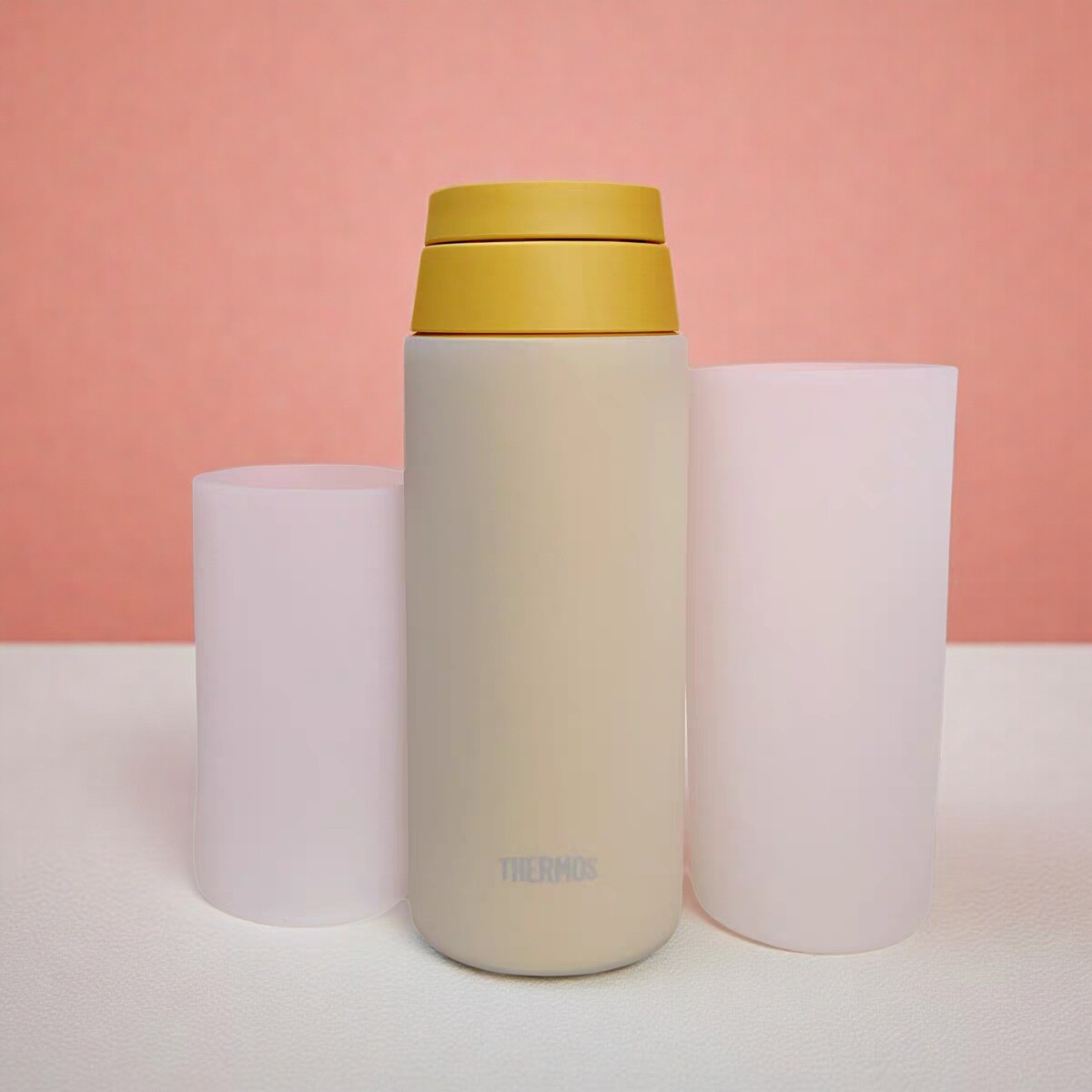 硅胶杯套防摔透明防滑保护套防摔