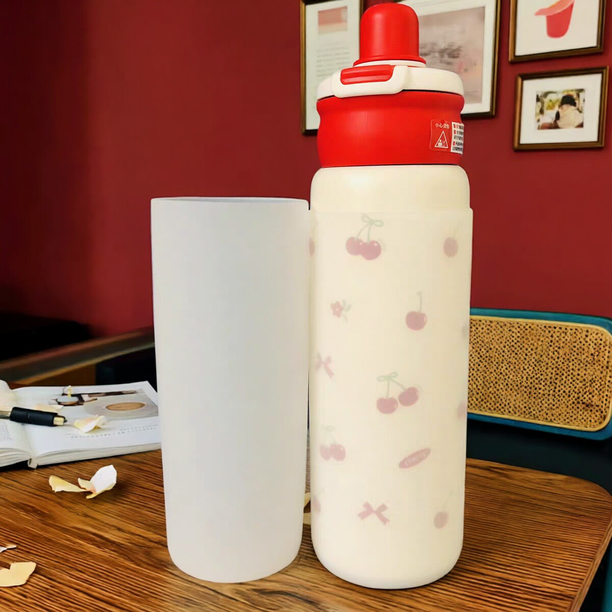 7.5cm透明硅胶杯套富光700ml学生保温杯杯垫防摔防烫水壶保护套袋,餐饮具,杯套,淘宝优惠券,粉丝福利购,淘宝优惠卷