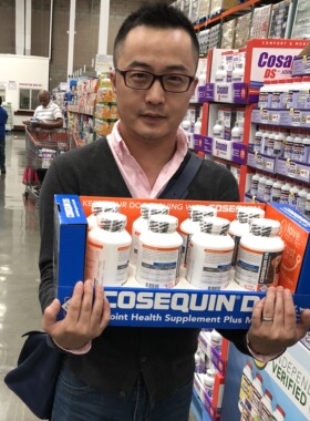 掌柜美国亲自背回Cosequin DS康仕健犬加强型关节片髋关节 软骨素