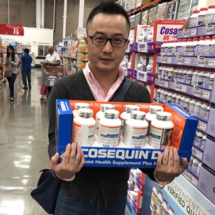 掌柜美国亲自背回Cosequin DS康仕健犬加强型关节片髋关节 软骨素