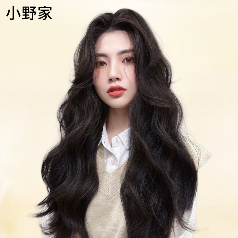 【限时福利】小野家假发女全真发长卷发自然无痕大波浪整顶假发套