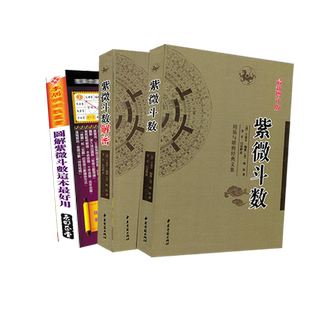 正版紫微斗数解密+紫微斗数讲义宋陈抟书籍倪海厦全套预测全书一本通 紫薇斗数精成分析详批看盘南北山人易懂白话详解入门